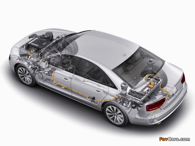 Audi A8 Hybrid (D4) 2011 wallpapers (640 x 480)