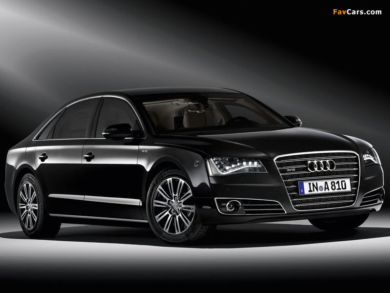 Audi A8L W12 Security (D4) 2011 wallpapers (800 x 600)