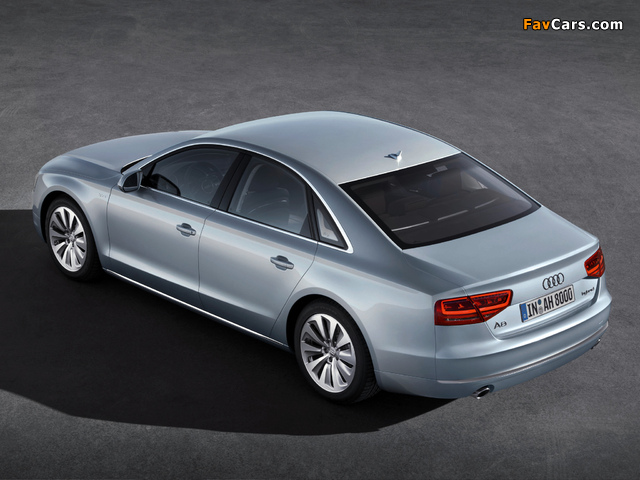 Audi A8 Hybrid (D4) 2011 wallpapers (640 x 480)