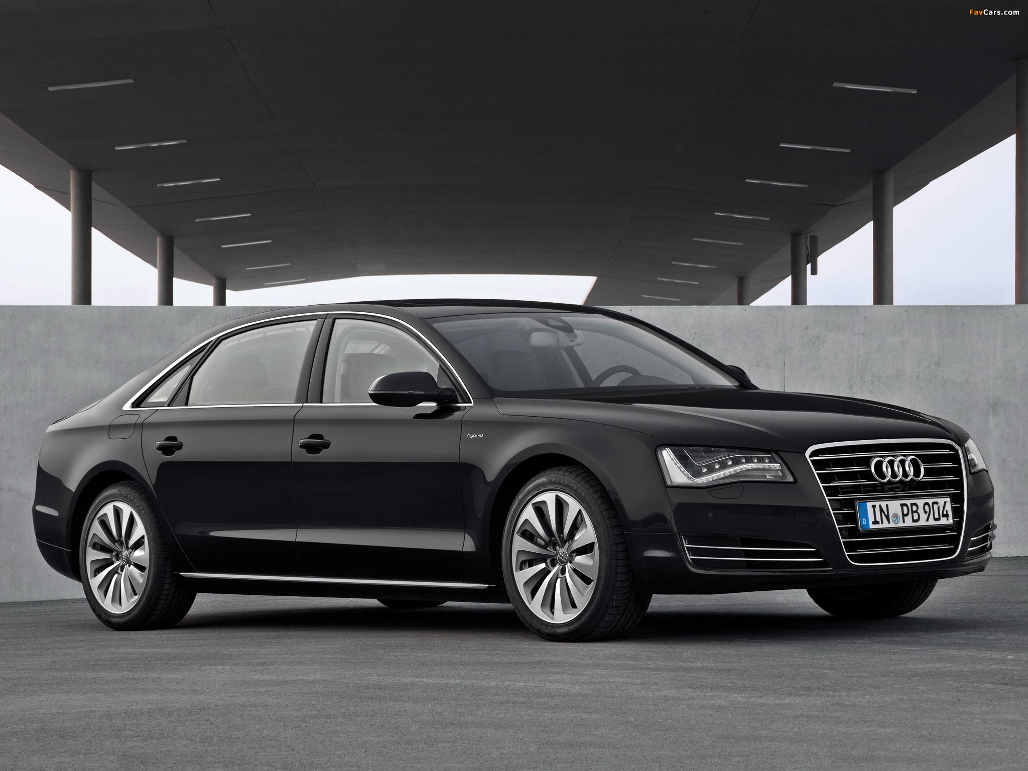 Audi A8L Hybrid (D4) 2012 wallpapers (2048 x 1536)