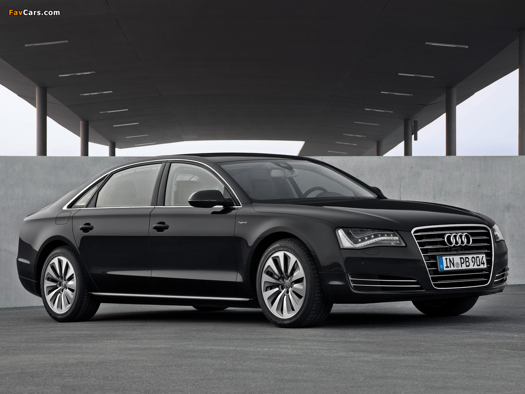 Audi A8L Hybrid (D4) 2012 wallpapers (1024 x 768)