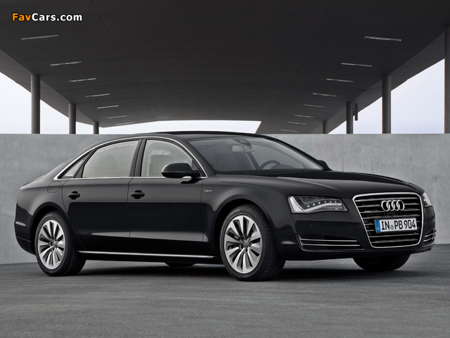 Audi A8L Hybrid (D4) 2012 wallpapers (640 x 480)