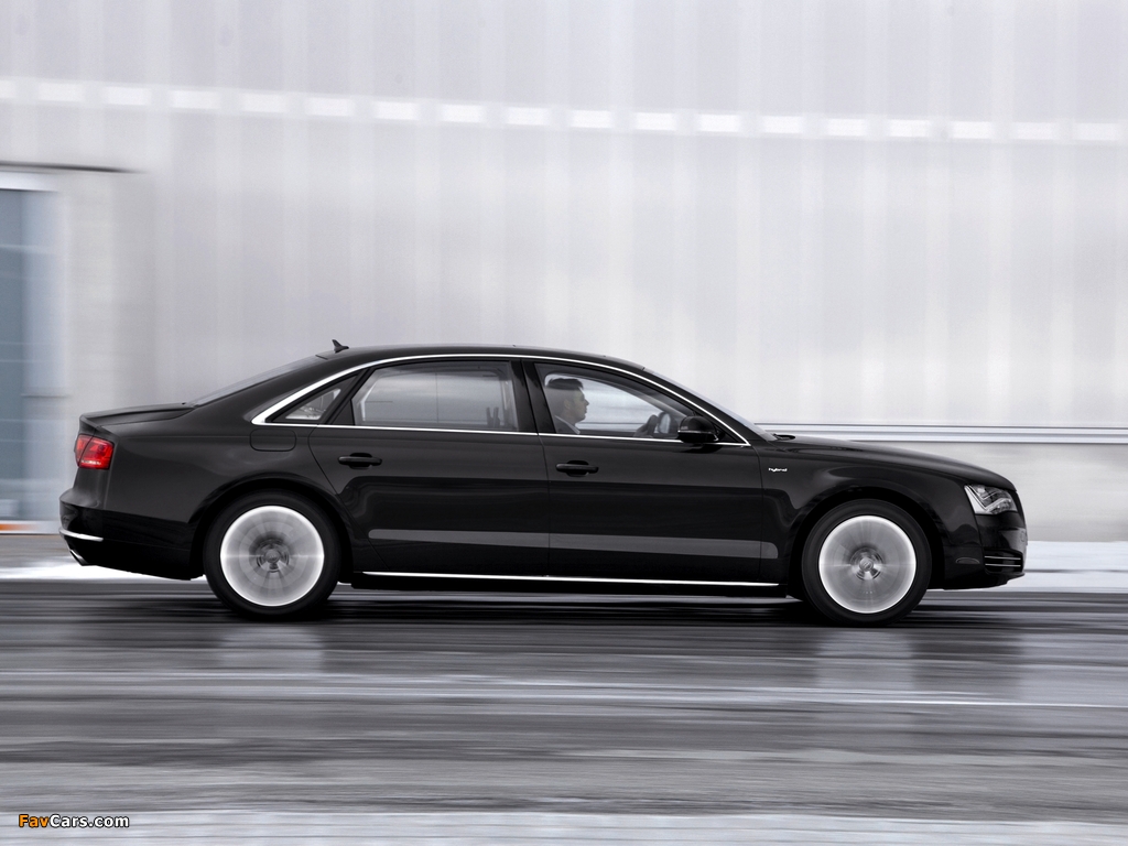 Audi A8L Hybrid (D4) 2012 wallpapers (1024 x 768)