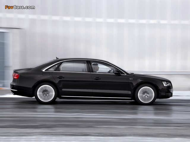 Audi A8L Hybrid (D4) 2012 wallpapers (640 x 480)
