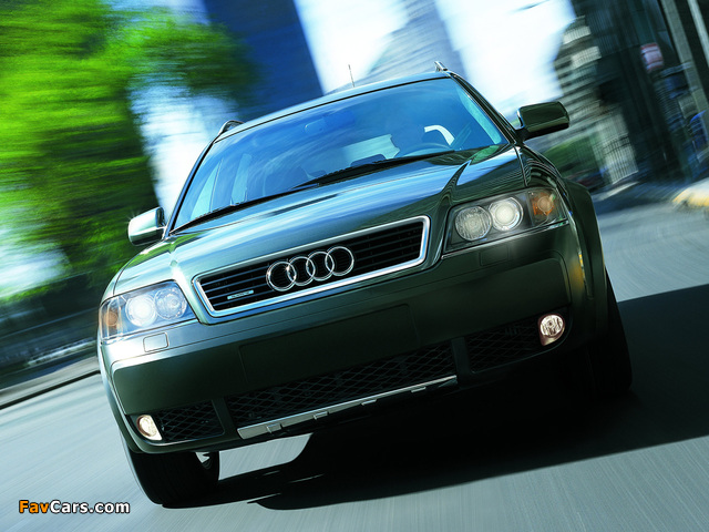 Audi Allroad quattro US-spec (4B,C5) 2000–06 images (640 x 480)