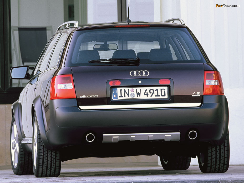 Audi Allroad 4.2 quattro (4B,C5) 2000–06 pictures (1024 x 768)