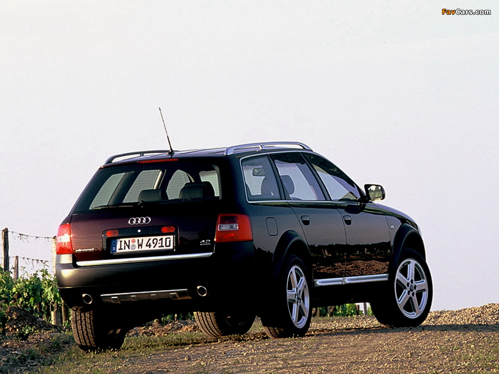 Audi Allroad 4.2 quattro (4B,C5) 2000–06 pictures (1024 x 768)