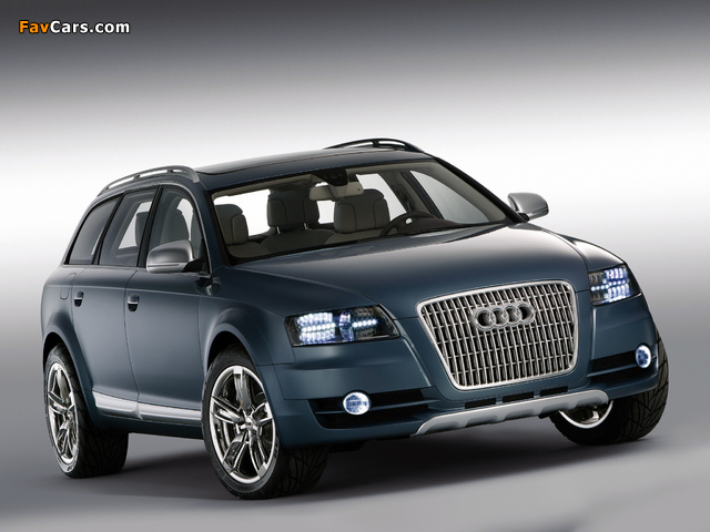 Audi Allroad quattro Concept (4F,C6) 2005 pictures (640 x 480)