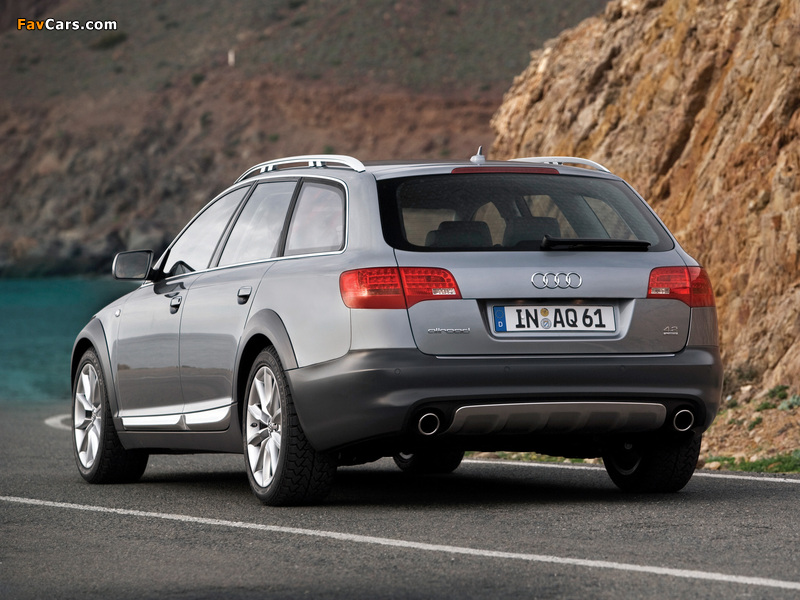 Audi A6 Allroad 4.2 quattro (4F,C6) 2006–08 images (800 x 600)