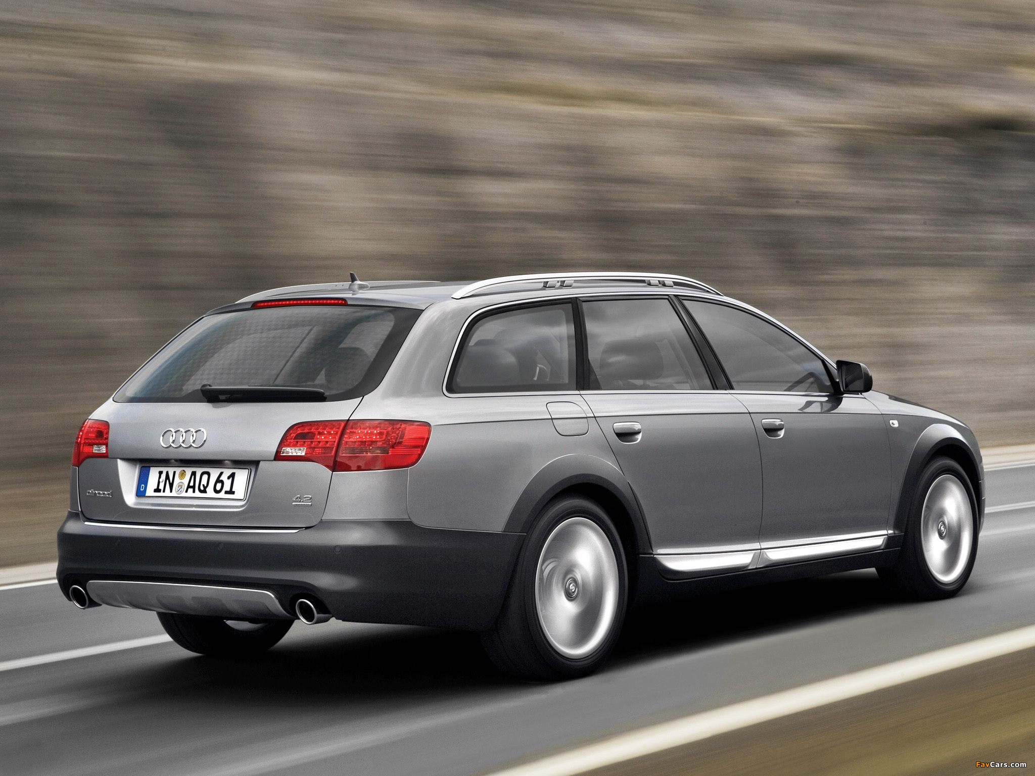 Audi A6 Allroad 4.2 quattro (4F,C6) 2006–08 photos (2048 x 1536)