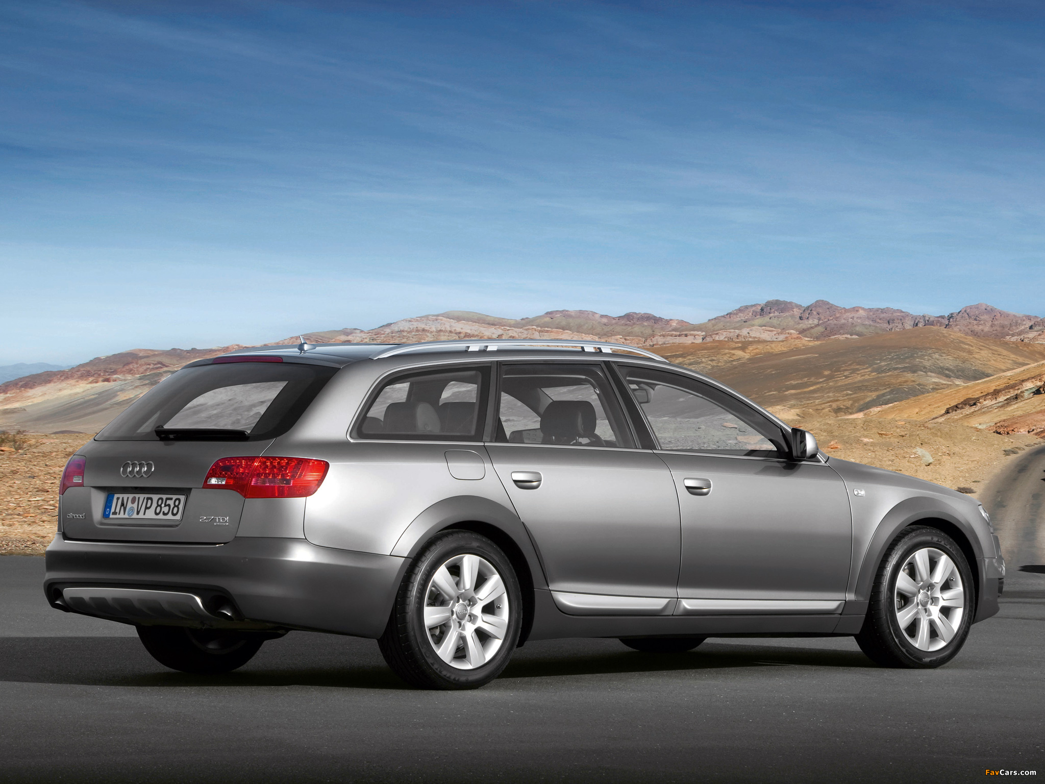 Audi A6 Allroad 2.7 TDI quattro (4F,C6) 2006–08 pictures (2048 x 1536)