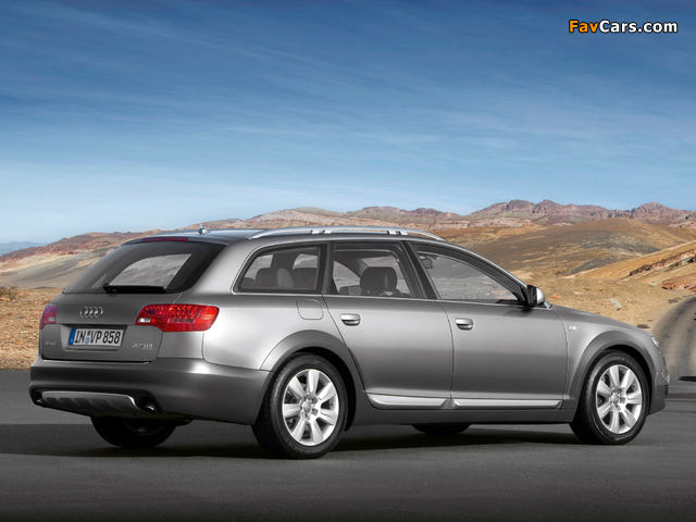 Audi A6 Allroad 2.7 TDI quattro (4F,C6) 2006–08 pictures (640 x 480)