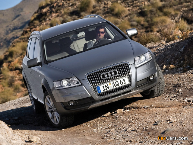 Audi A6 Allroad 4.2 quattro (4F,C6) 2006–08 pictures (640 x 480)