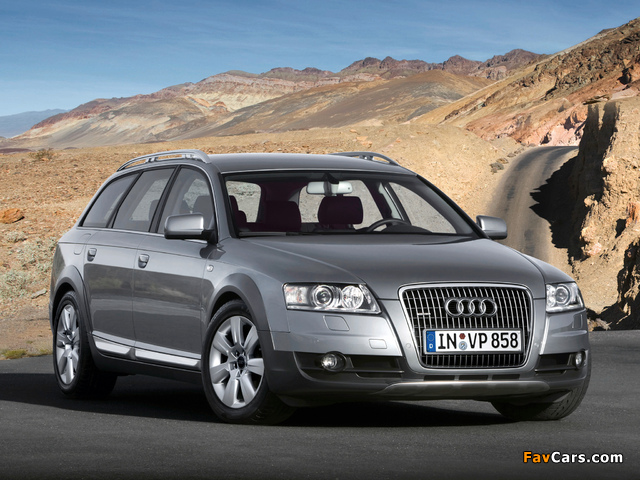 Audi A6 Allroad 2.7 TDI quattro (4F,C6) 2006–08 wallpapers (640 x 480)