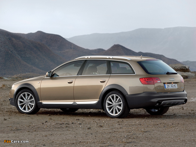 Audi A6 Allroad 3.0 TDI quattro (4F,C6) 2006–08 wallpapers (800 x 600)