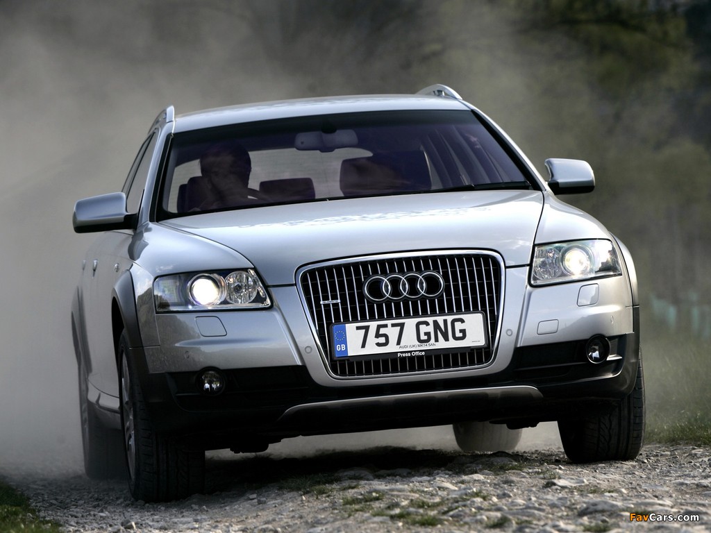 Audi A6 Allroad 3.2 quattro UK-spec (4F,C6) 2006–08 wallpapers (1024 x 768)