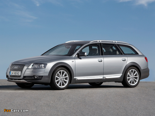 Audi A6 Allroad 4.2 quattro (4F,C6) 2006–08 wallpapers (640 x 480)