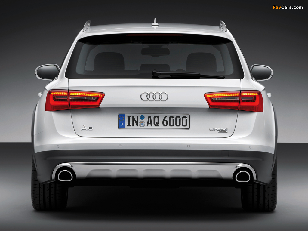 Audi A6 Allroad 3.0 TDI quattro (4G,C7) 2012 images (1024 x 768)