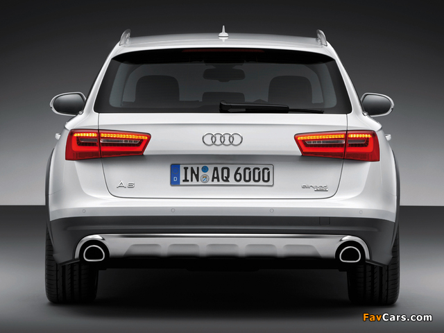 Audi A6 Allroad 3.0 TDI quattro (4G,C7) 2012 images (640 x 480)