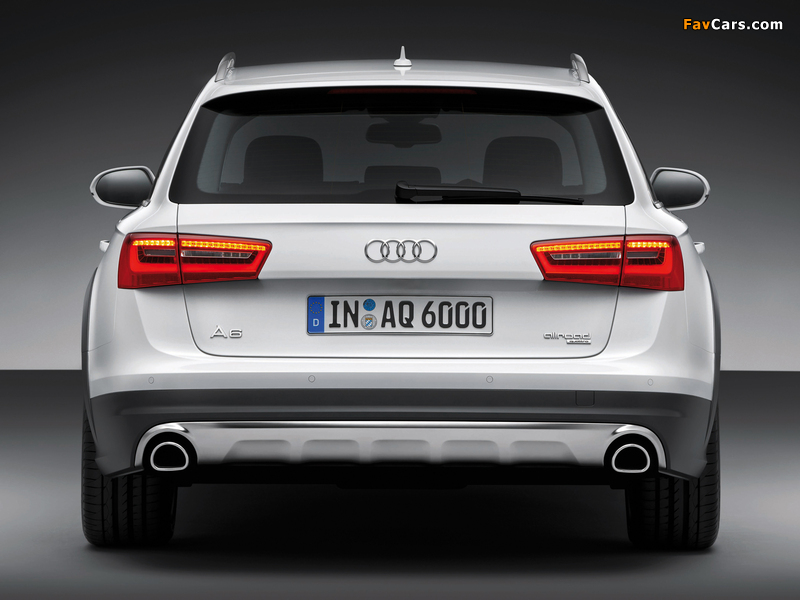 Audi A6 Allroad 3.0 TDI quattro (4G,C7) 2012 images (800 x 600)