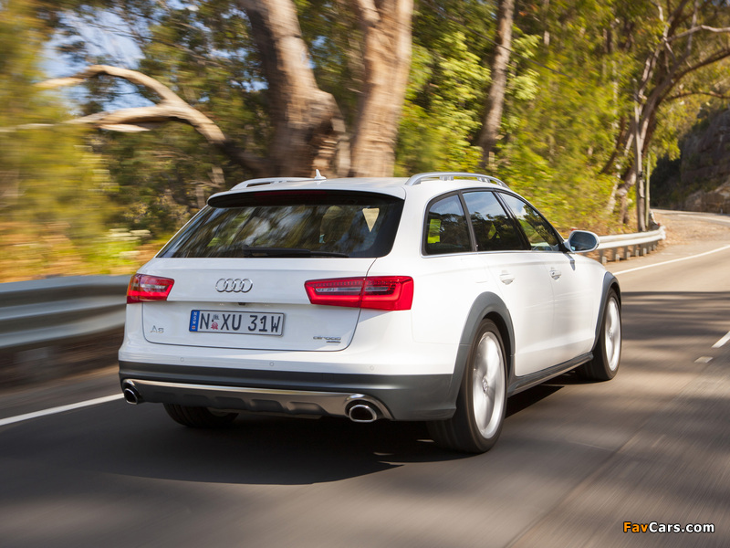 Audi A6 Allroad 3.0 TDI quattro AU-spec (4G,C7) 2012 images (800 x 600)