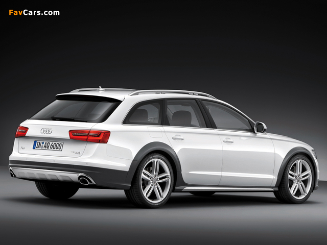 Audi A6 Allroad 3.0 TDI quattro (4G,C7) 2012 images (640 x 480)
