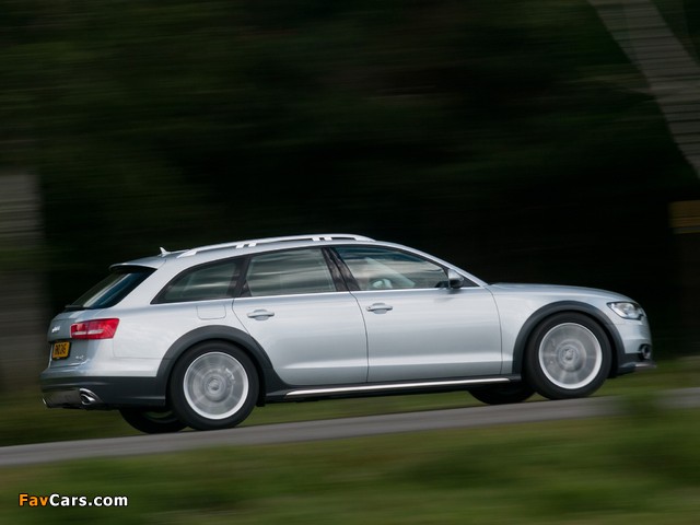 Audi A6 Allroad 3.0 TDI quattro UK-spec (4G,C7) 2012 pictures (640 x 480)