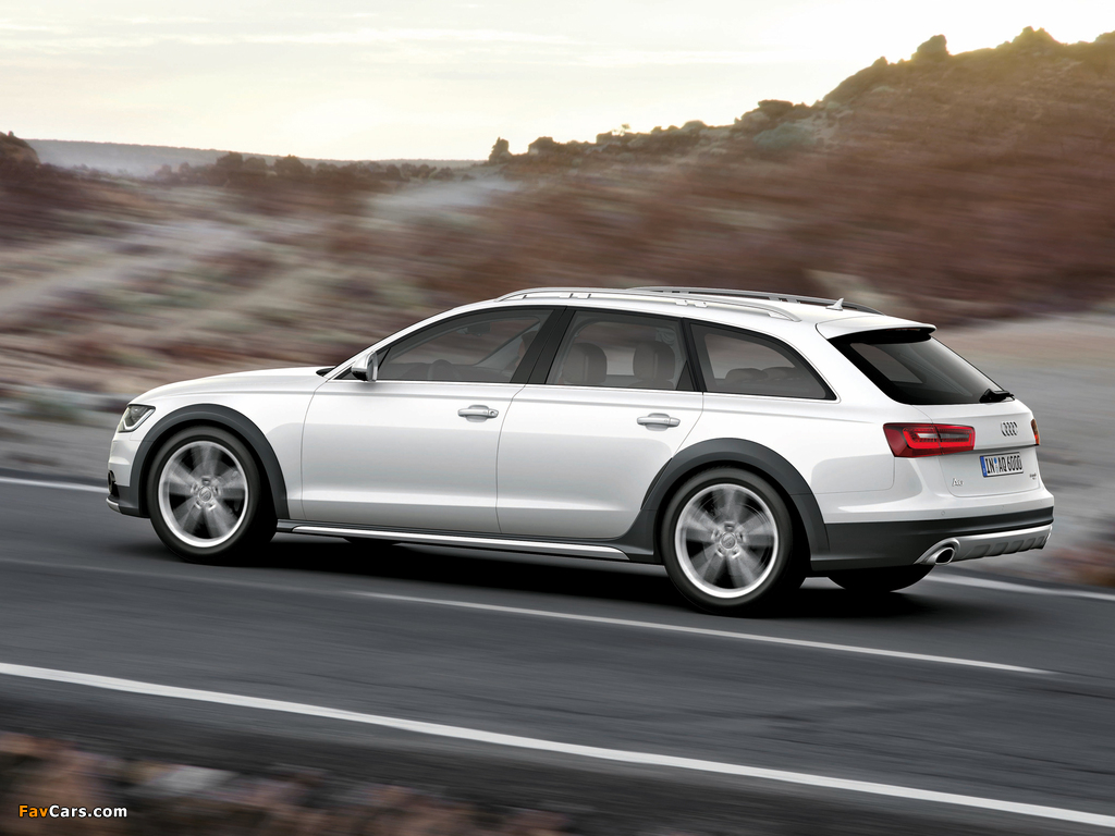 Audi A6 Allroad 3.0 TDI quattro (4G,C7) 2012 pictures (1024 x 768)