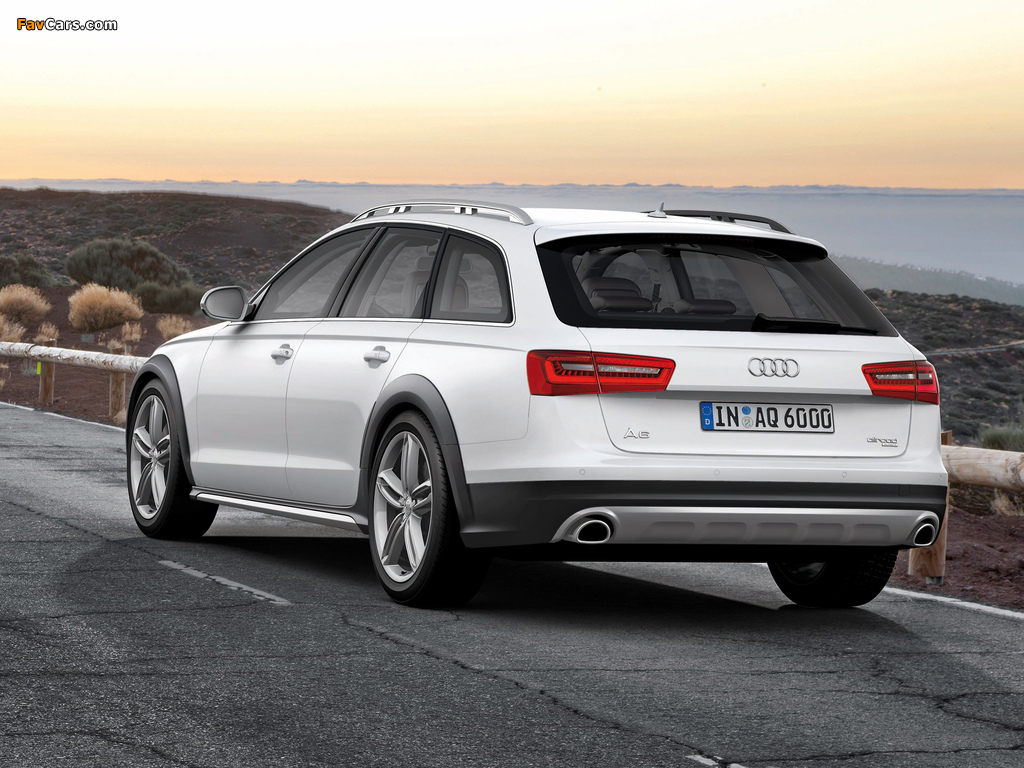 Audi A6 Allroad 3.0 TDI quattro (4G,C7) 2012 wallpapers (1024 x 768)