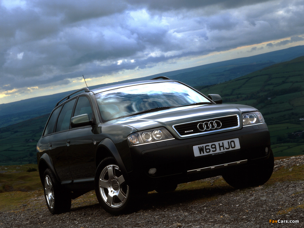 Photos of Audi Allroad 2.7T quattro UK-spec (4B,C5) 2000–06 (1024 x 768)