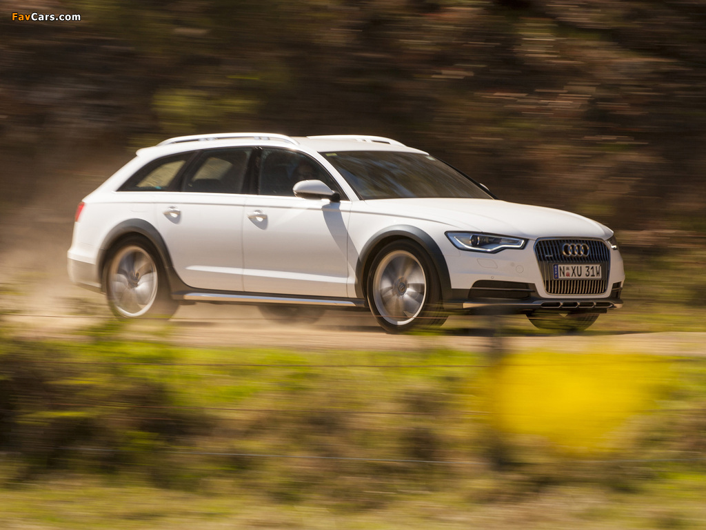 Photos of Audi A6 Allroad 3.0 TDI quattro AU-spec (4G,C7) 2012 (1024 x 768)