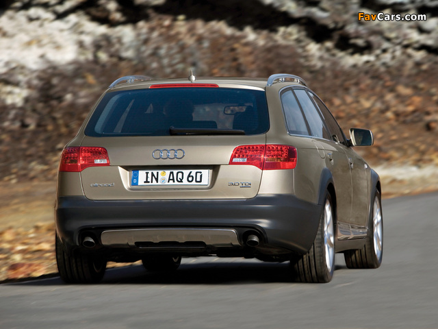 Pictures of Audi A6 Allroad 3.0 TDI quattro (4F,C6) 2006–08 (640 x 480)