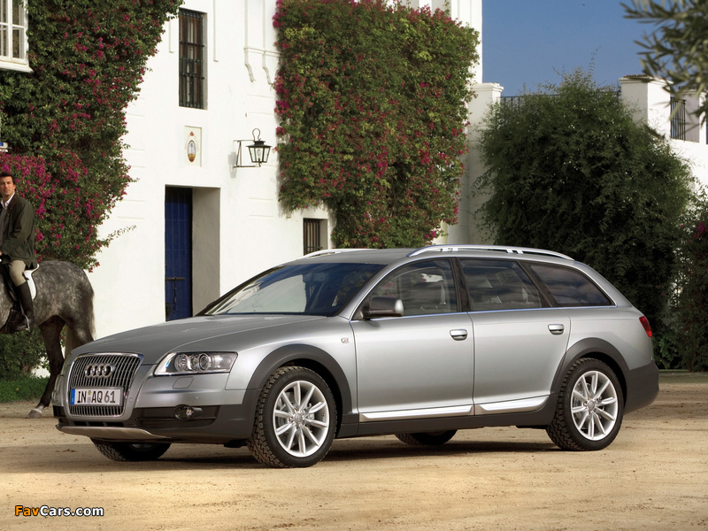 Audi A6 Allroad 4.2 quattro (4F,C6) 2006–08 wallpapers (800 x 600)