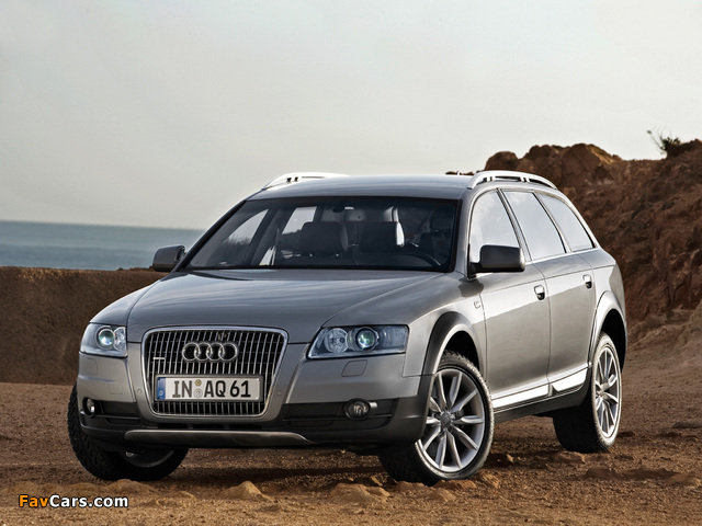 Audi A6 Allroad 4.2 quattro (4F,C6) 2006–08 wallpapers (640 x 480)