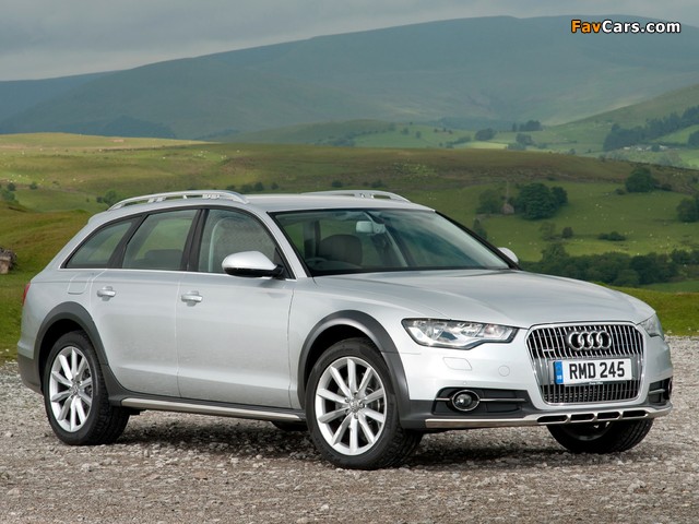 Audi A6 Allroad 3.0 TDI quattro UK-spec (4G,C7) 2012 wallpapers (640 x 480)