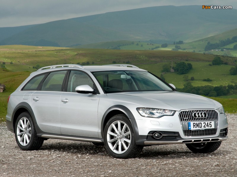 Audi A6 Allroad 3.0 TDI quattro UK-spec (4G,C7) 2012 wallpapers (800 x 600)