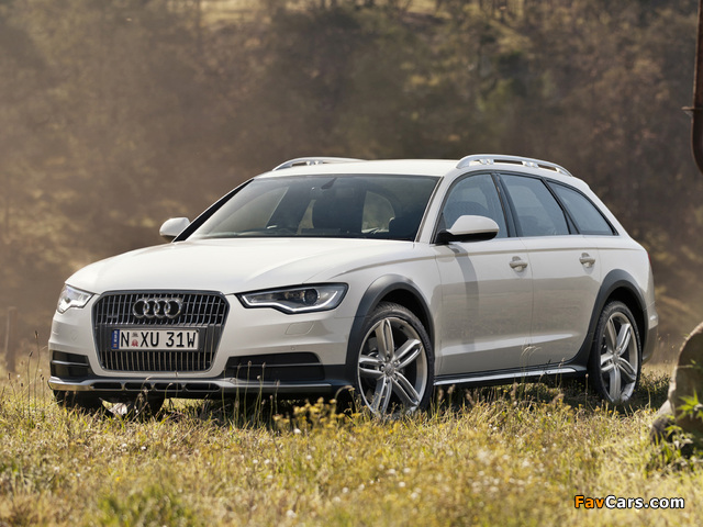 Audi A6 Allroad 3.0 TDI quattro AU-spec (4G,C7) 2012 wallpapers (640 x 480)