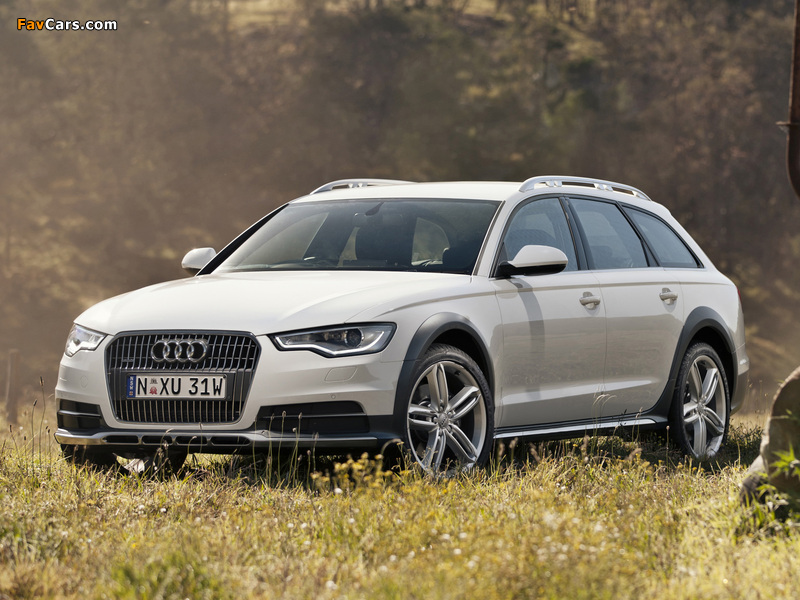 Audi A6 Allroad 3.0 TDI quattro AU-spec (4G,C7) 2012 wallpapers (800 x 600)