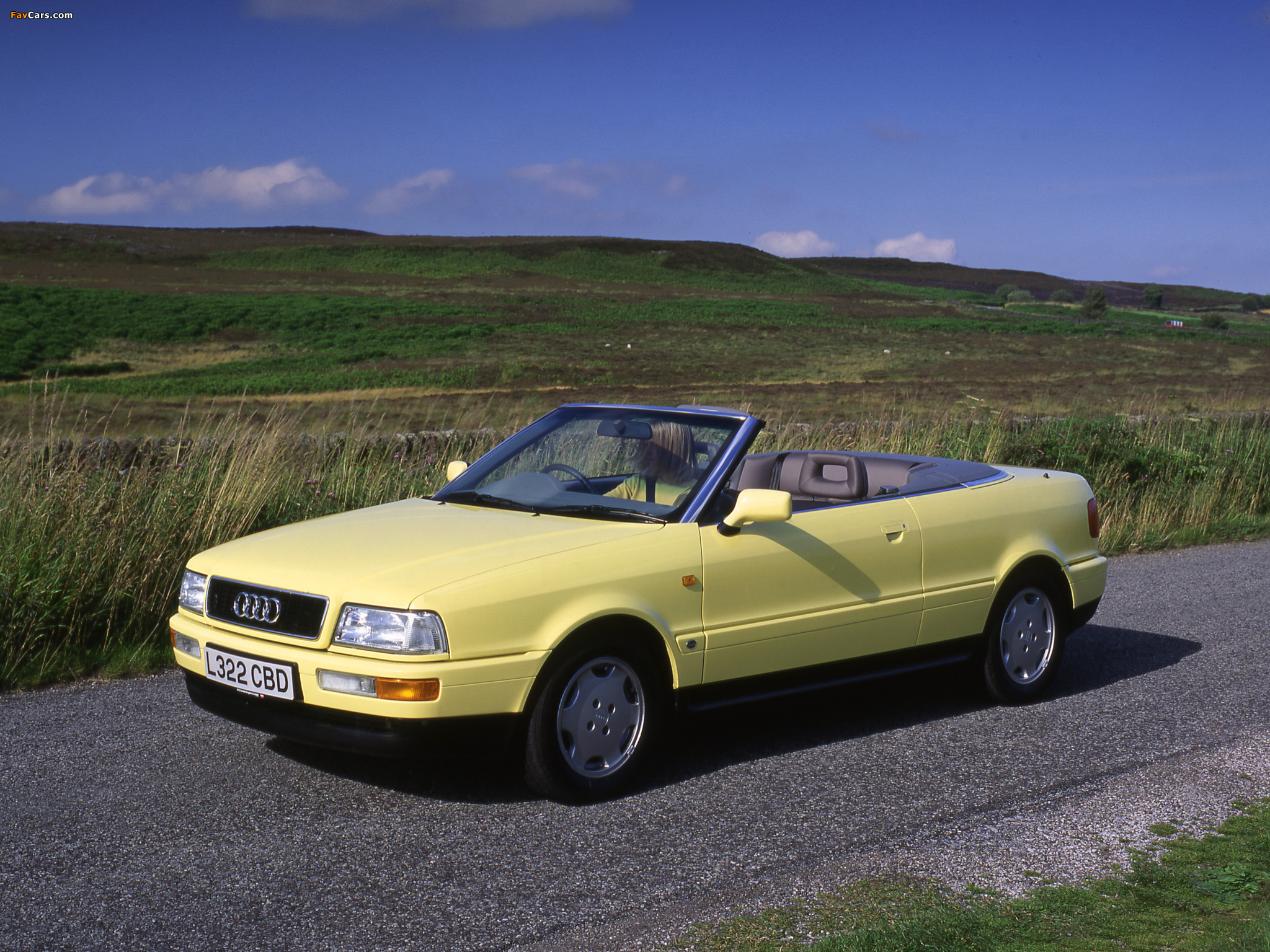 Audi Cabriolet UK-spec (8G7,B4) 1991–2000 wallpapers (2048 x 1536)