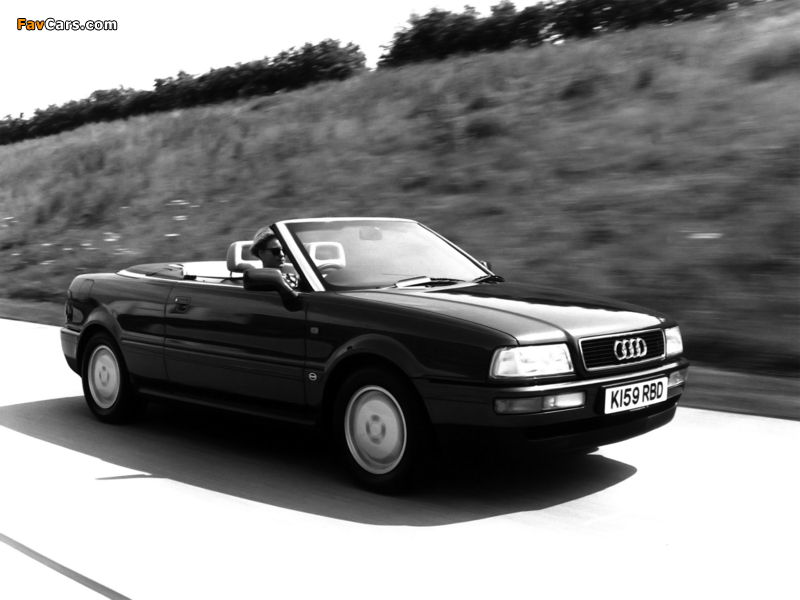 Audi Cabriolet UK-spec (8G7,B4) 1991–2000 wallpapers (800 x 600)