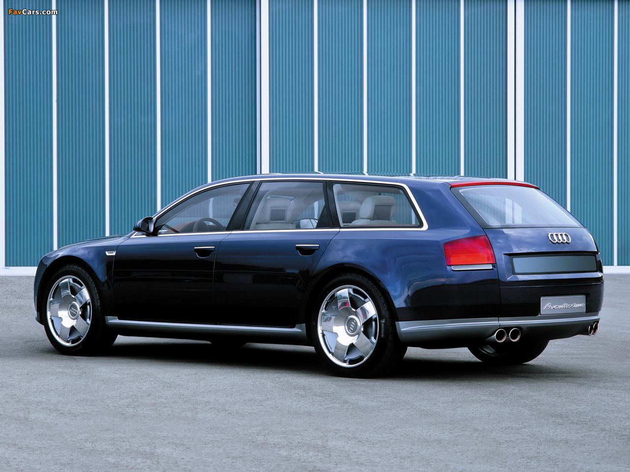 Audi Avantissimo Concept  2001 pictures (1280 x 960)