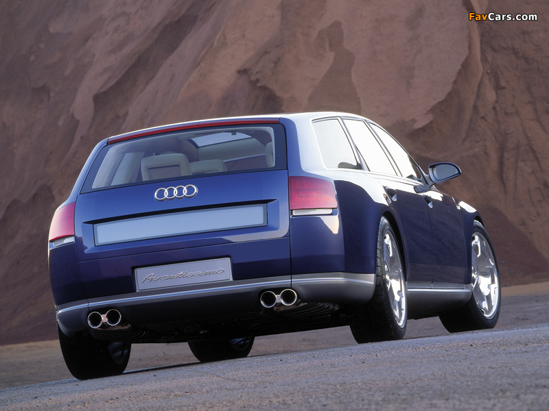 Audi Avantissimo Concept  2001 pictures (800 x 600)