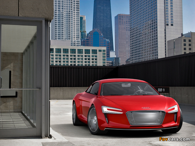 Audi e-Tron Concept 2009 pictures (640 x 480)