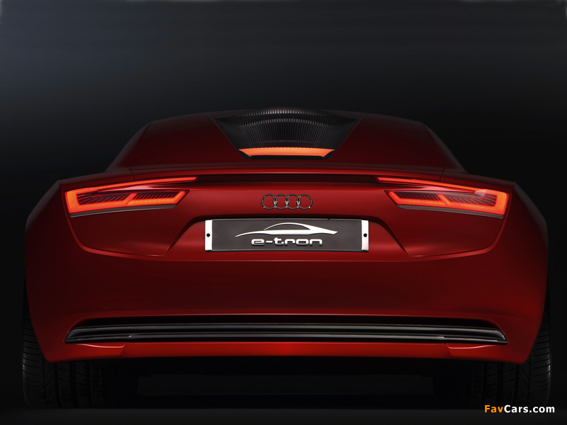 Audi e-Tron Concept 2009 wallpapers (800 x 600)