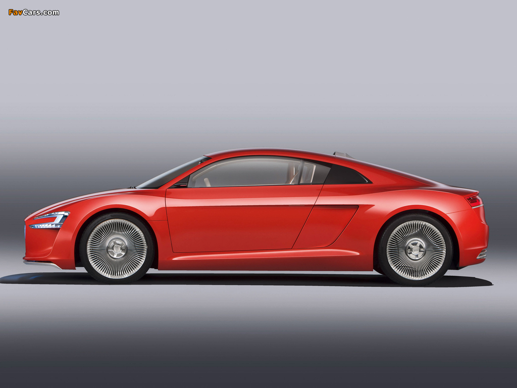 Audi e-Tron Concept 2009 wallpapers (1024 x 768)
