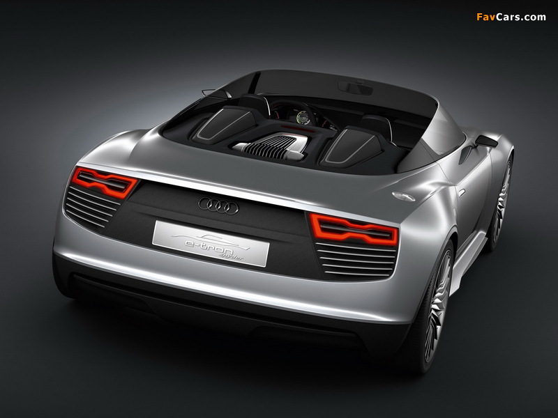 Audi e-Tron Spyder Concept 2010 images (800 x 600)