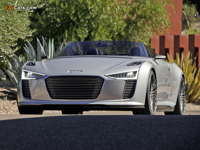 Audi e-Tron Spyder Concept 2010 images (640 x 480)