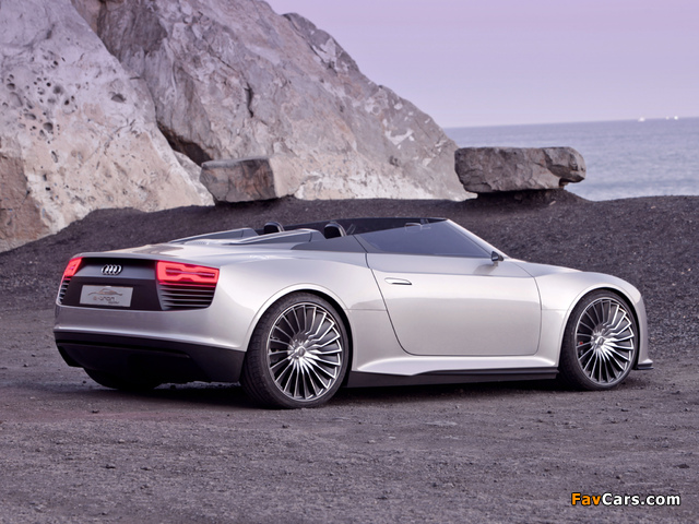 Audi e-Tron Spyder Concept 2010 photos (640 x 480)