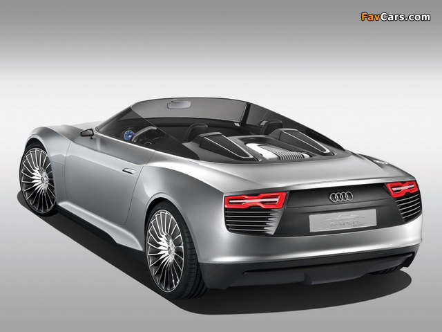 Audi e-Tron Spyder Concept 2010 photos (640 x 480)