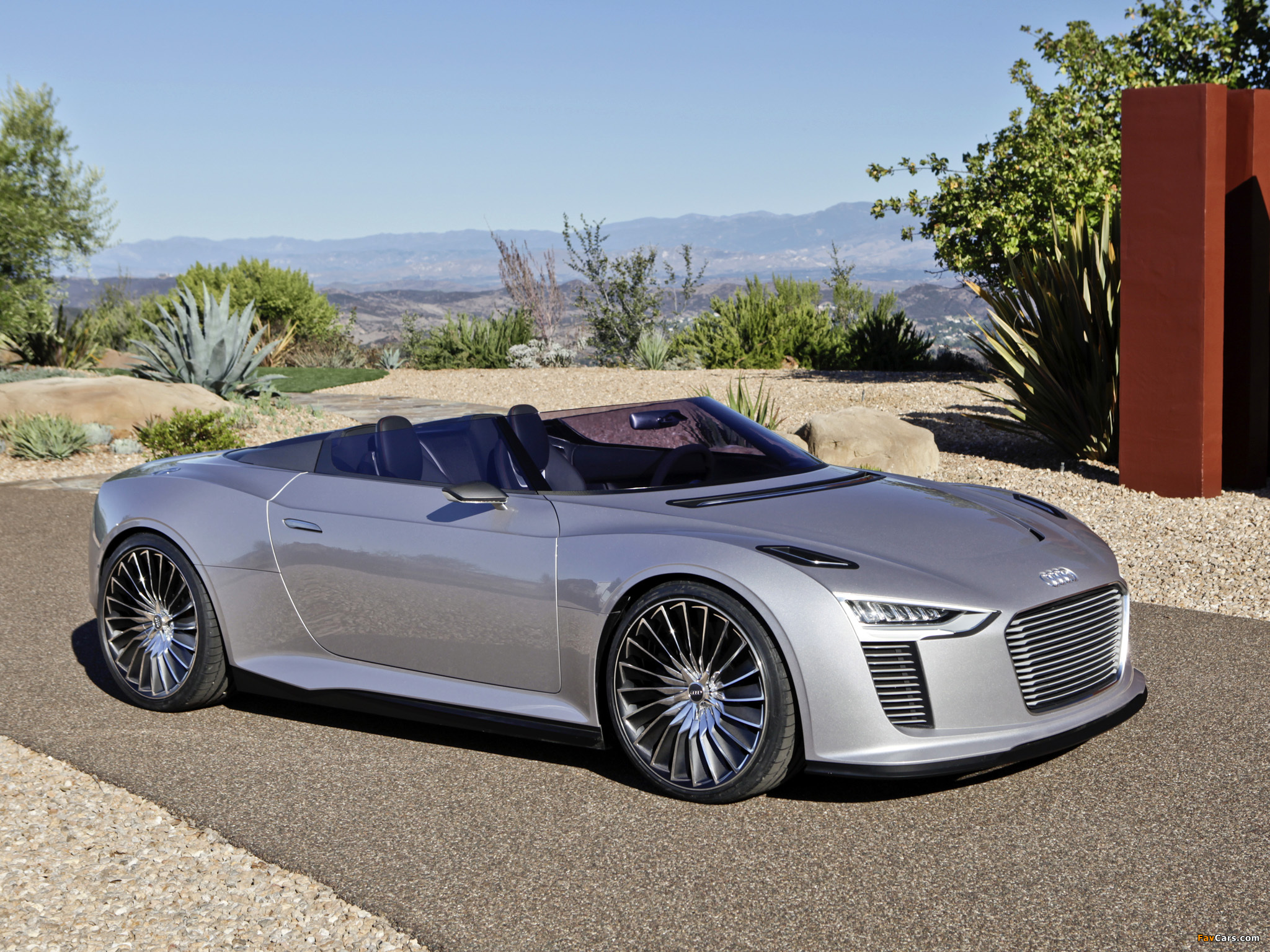 Audi e-Tron Spyder Concept 2010 photos (2048 x 1536)